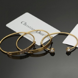Diamond letter bracelet