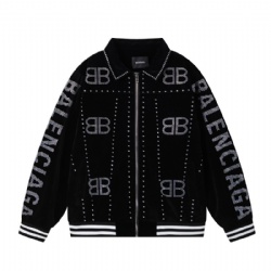 Balenciaga men's baseball jacket