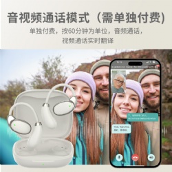 Wireless Bluetooth translation headset real-time call translation function equipment